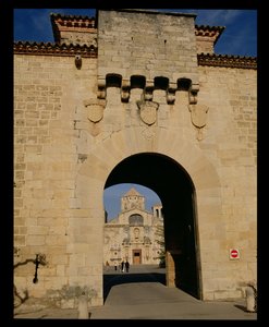Entrée du monastère, fondé en 1151 - Spanish School