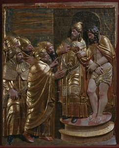 Jésus devant Caïphe (détail)