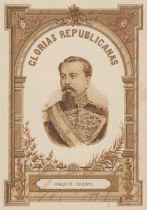 Joaquin Crespo, homme politique et soldat vénézuélien - Spanish School
