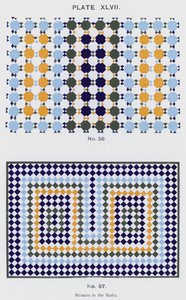 Mosaïques dans les Thermes - Spanish School