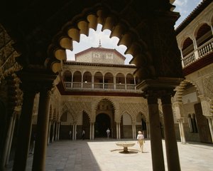 Patio dans le Real Alcazar