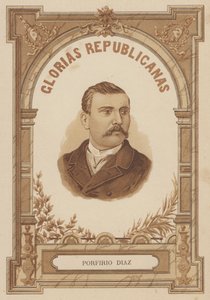 Porfirio Diaz, soldat et politicien mexicain - Spanish School