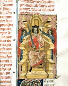 Portrait de Jacques III (Jaime III de Mallorca) - Spanish School
