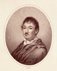 Portrait de Leandro Fernandez de Moratin (1760-1828), écrivain espagnol. Gravure XIXe siècle. Bibliothèque nationale de Madrid - Spanish School