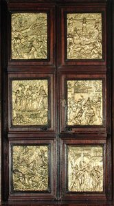 Portes du sanctuaire de la chapelle du Sacramentaire - Spanish School