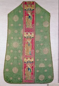 Chasuble espagnole, vers 1425-50 (soie brodée) - Spanish School