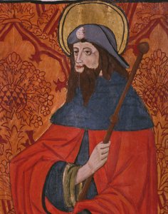 Saint Jacques le Majeur (détail), panneau de l