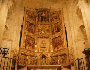 Le Retable dans la Collégiale - Spanish School