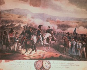 La bataille de Maipú le 5 avril - Spanish School