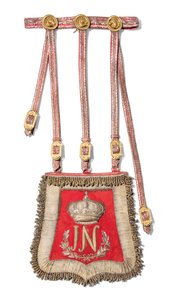 La sabretache de Joseph-Napoléon Bonaparte, Roi d