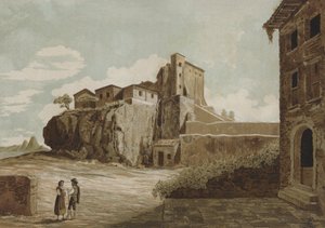 Le Rocher Tarpéien, Rome - Spanish School