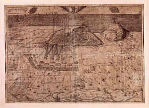 Le soulèvement de la Catalogne ou la guerre des faucheurs (1640-1659), le siège de Barcelone par mer et par terre par les troupes de Philippe IV d