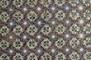 Travail de carreaux - Spanish School