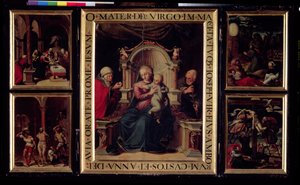 Triptyque de la Chapelle des Reliques - Spanish School
