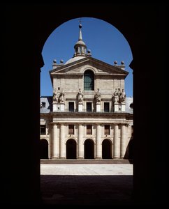 Vue de la façade de l