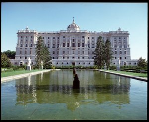 Vue du Palais Royal (1738-1755) (photographie) - Spanish School