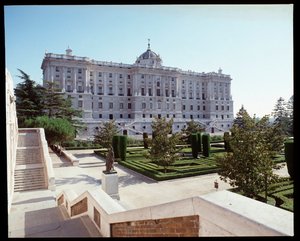 Vue du Palais Royal (1738-1755) (photographie) - Spanish School