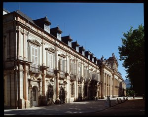 Vue du Palais Royal - Spanish School
