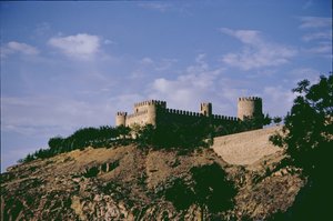 Vue du château - Spanish School