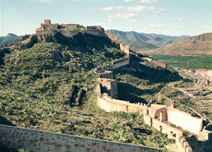 Vue du château, 8e-12e siècle - Spanish School