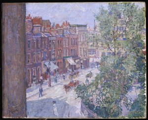 Mornington Crescent, 1910-11 - Spencer Frederick Gore
