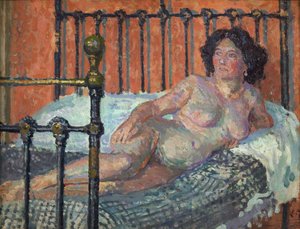 Nu sur lit, vers 1910