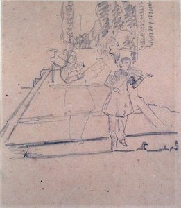 Les musiciens aux feux de la rampe, c.1910 - Spencer Frederick Gore