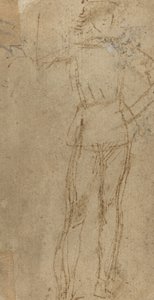 Jeune homme debout (verso)