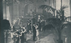 Danse, chanson et souper dans les salles souterraines de plaisir, vers 1935 - Sport and General
