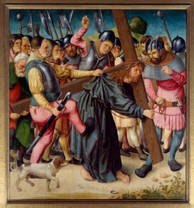 Christ montant au Calvaire (portant la croix) - St Germain des Pres master