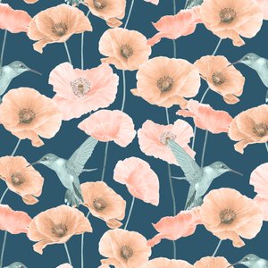 Motif de coquelicot, 2020