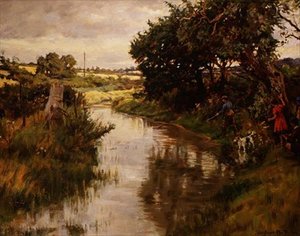 Enfants Pêchant - Stanhope Alexander Forbes