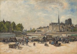 Le marché de la pomme - Stanislas Lepine