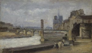 Le Pont de la Tournelle, Paris
