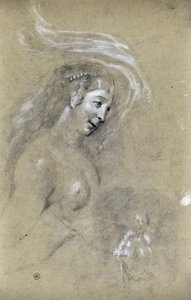 Étude de profil de femme - Stanislas Torrents y de Amat