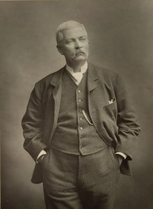 Sir Henry Morton Stanley (1841-1904), explorateur, portrait photographique - Stanislaus Walery