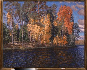 Eau bleue. Automne doré - Stanislav Joulianovitch Joukovski