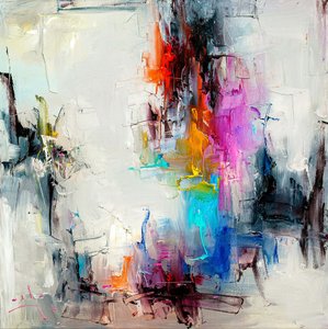 Explosion de couleurs dynamique