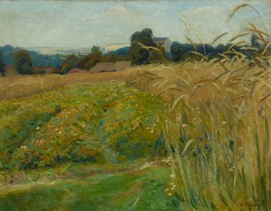 Paysage aux environs de Cracovie - Stanislaw Kamocki