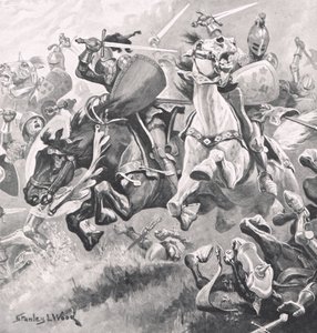 Bataille de Shrewsbury, 21 juillet 1403, illustration de 