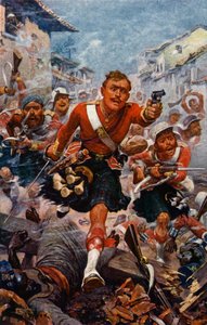 Les 78e Highlanders à Lucknow - Stanley L. Wood