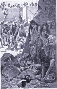 Tyr assiégée par Nabuchodonosor de Babylone - Stanley L. Wood