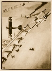 Le colonel Bishop obtient sa V.C, illustration de 