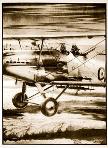 Les grands aviateurs, illustration de 