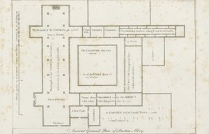 Abbaye de Burton-upon-Trent: gravure, nd [c 1795]