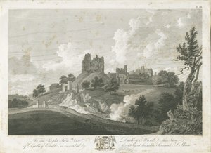 Château de Dudley : gravure - Stebbing Shaw