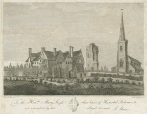 Hamstall Ridware - Église et Manoir - Stebbing Shaw