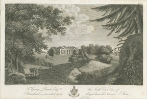 Hamstead Hall (gravure) - Stebbing Shaw