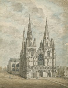 Cathédrale de Lichfield - Façade Ouest