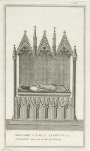 Cathédrale de Lichfield - Monument à l